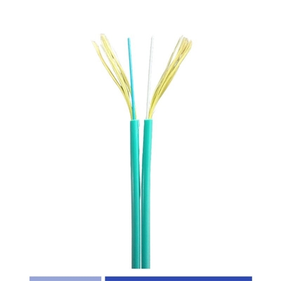 কেনা ইনডোর ফাইবার অপটিক ক্যাবল জিপকর্ড ডুপ্লেক্স OM3 50/125um LSZH জ্যাকেট 2.0mm হালকা ওজন অনলাইনে উৎপাদন