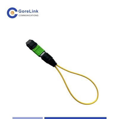 কেনা QSFP পরীক্ষার জন্য 12 ফাইবার MPO/APC সিঙ্গল মোড ফাইবার লুপব্যাক মডিউল অনলাইনে উৎপাদন