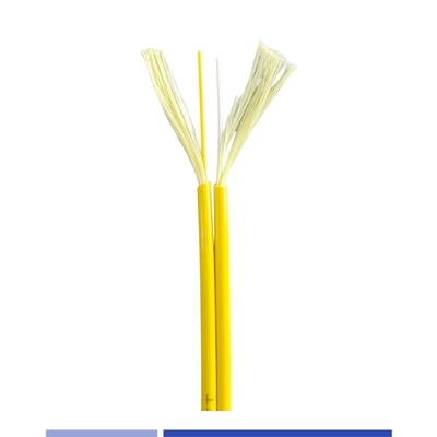 একক মোড জিপকর্ড ফাইবার অপটিক ক্যাবল G652D LSZH 2.0mm ইনডোর অ্যাপ্লিকেশনের জন্য