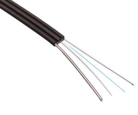 2 কোর সিঙ্গলমোড ফাইবার অপটিক ড্রপ ক্যাবল 9/125 G657A1 LSZH আউটডোর অ্যাপ্লিকেশন জন্য