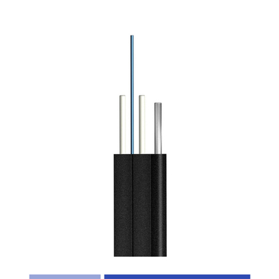 12 ফাইবার আউটডোর ফাইবার অপটিক ড্রপ ক্যাবল 9/125 SMF G657A1 LSZH উচ্চ গতির