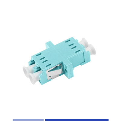 OM3 LC UPC ফাইবার সংযোগকারী ডুপ্লেক্স হাই স্পিড ইন্ডাস্ট্রিয়াল ডেট ট্রান্সফারের জন্য