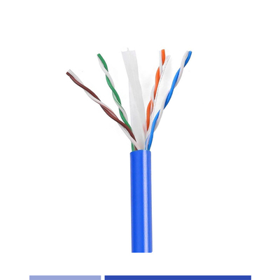 23AWG সলিড কপার UTP Cat6A ক্যাবল 4 জোড়া LSZH জ্যাকেট UTP নেটওয়ার্ক ক্যাবল